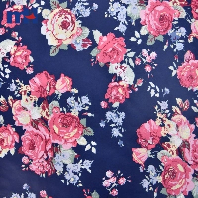 300T 50D*50D Washable Printed Polyester Taffeta Lining Fabric