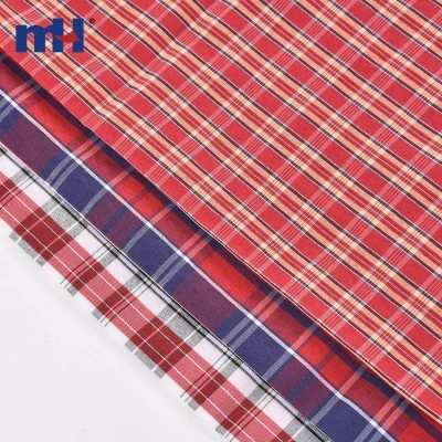 Check Fabric for School Uniform