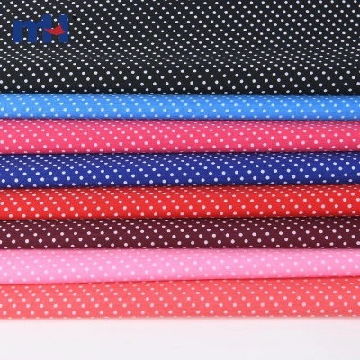 80gsm Poly Cotton Polka Dot Fabric